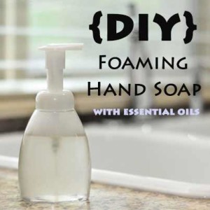 diy foaming hand soap